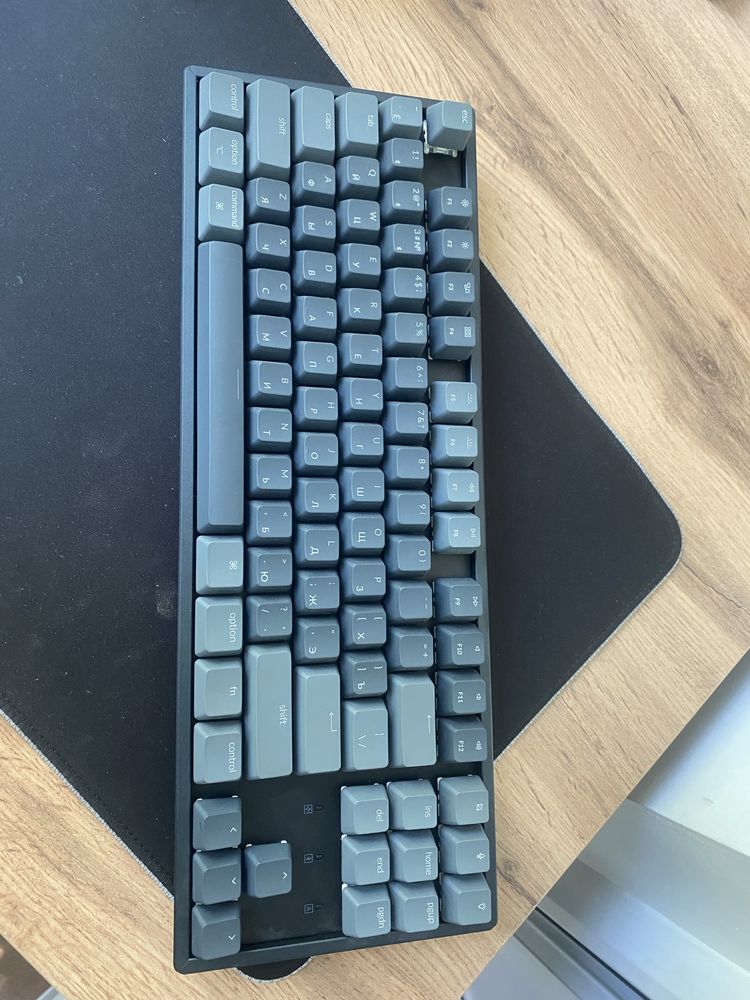 Клавиатура Keychron K8 blue swich