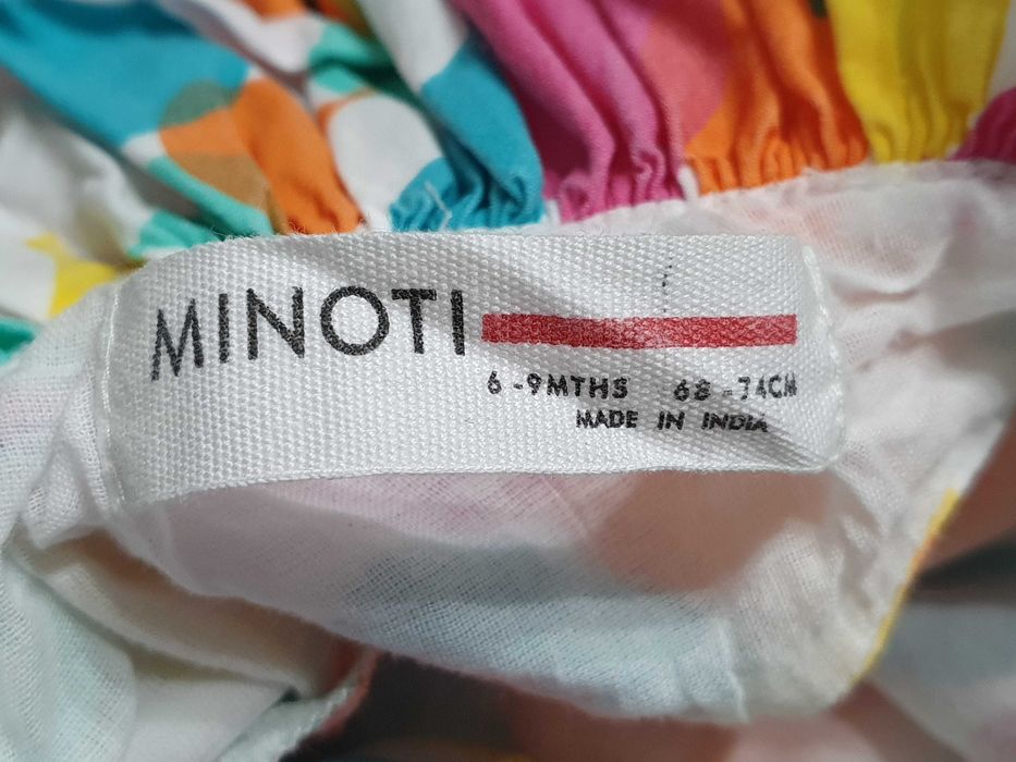 Rochita Minoti multicolora, marimea 68-74 cm, 6-9 luni