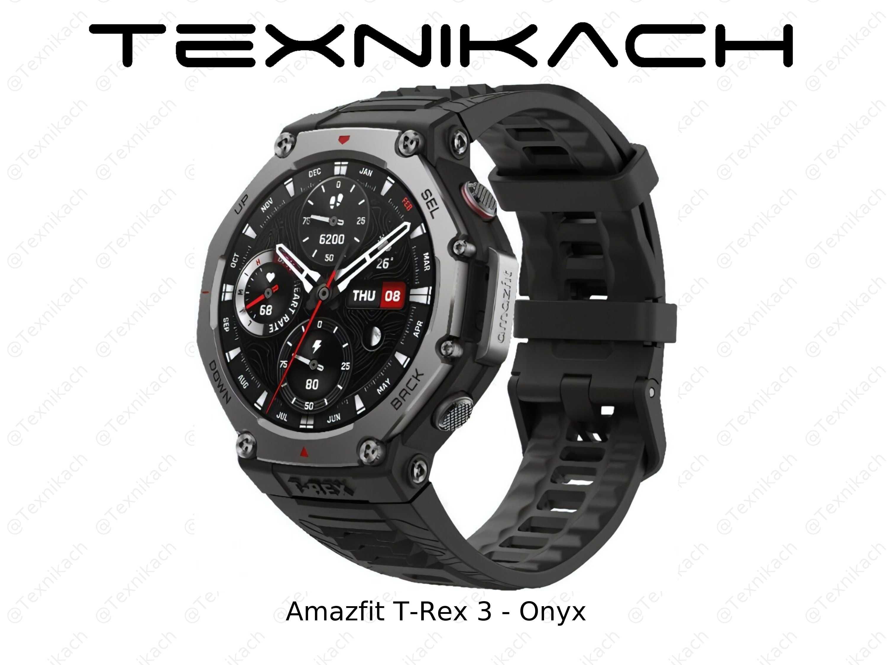Yangi • Amazfit T-Rex 3 • Dastavka