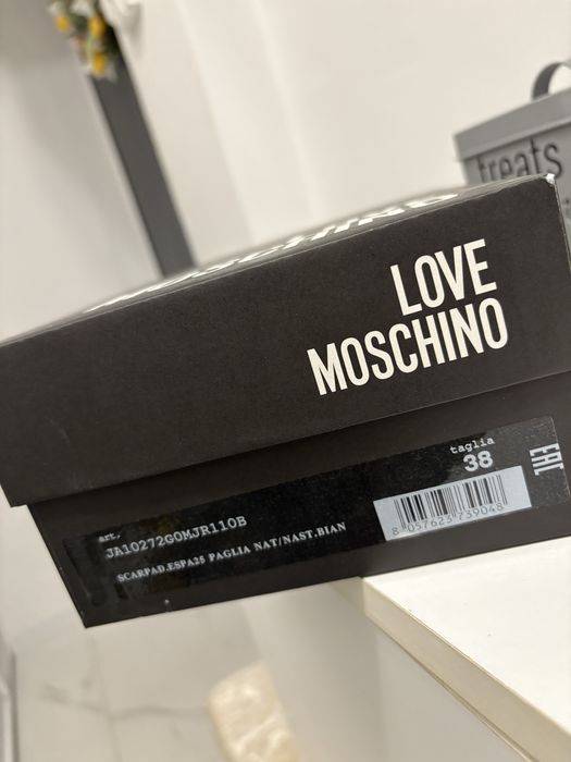 Espadrile Love Moschino Original