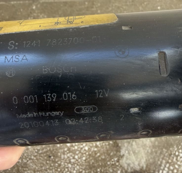 Electromotor original Bosch BMW