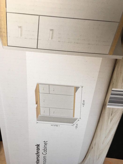 Dulap baie/hol sau depozitare 60x55,6x28cm