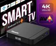 Android TV Box Tanix W2 Android 11, Dual WIFI, Bluetooth, AV1