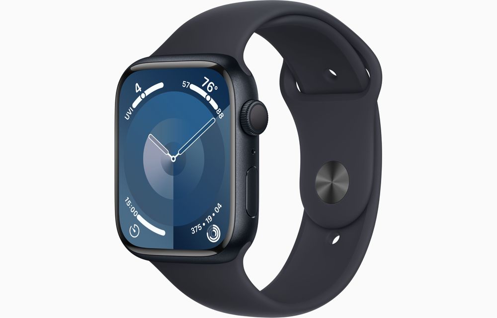 iWatch 9 new 45 mm midnight starlight silver