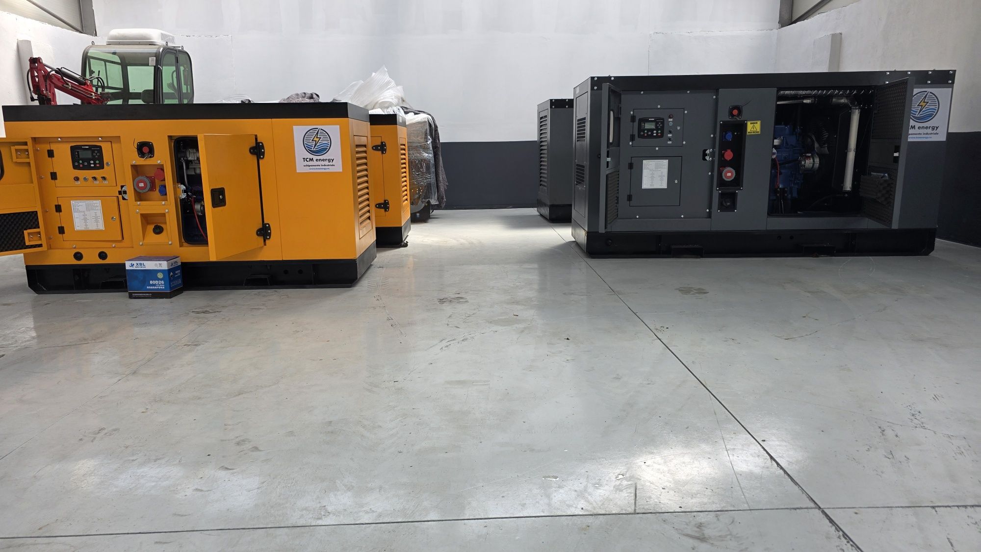 Generatoare curent diesel 15-50-100 KW NOI garant Generator TCM ENERGY
