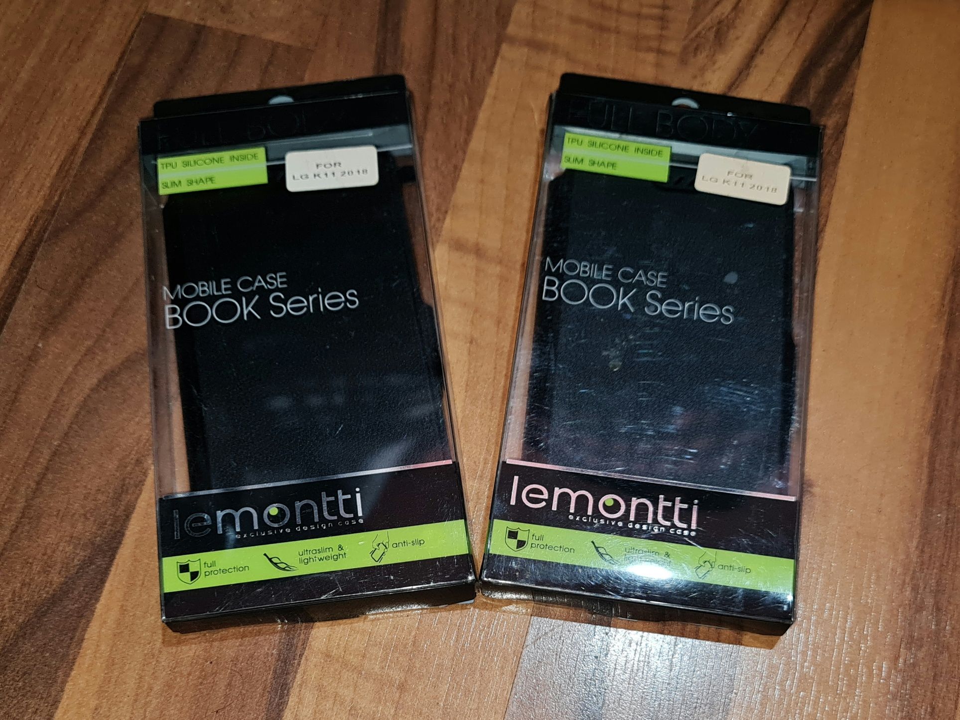 Husa flip magnetica originala Lemontti Magnetic Book Case LG K11 2018