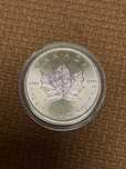 Moneda Lingou 1 Uncie Argint Frunza de Artar Maple Leaf Canada 2021