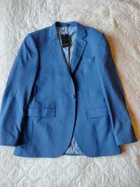 Мъжко сако цвят синьо
