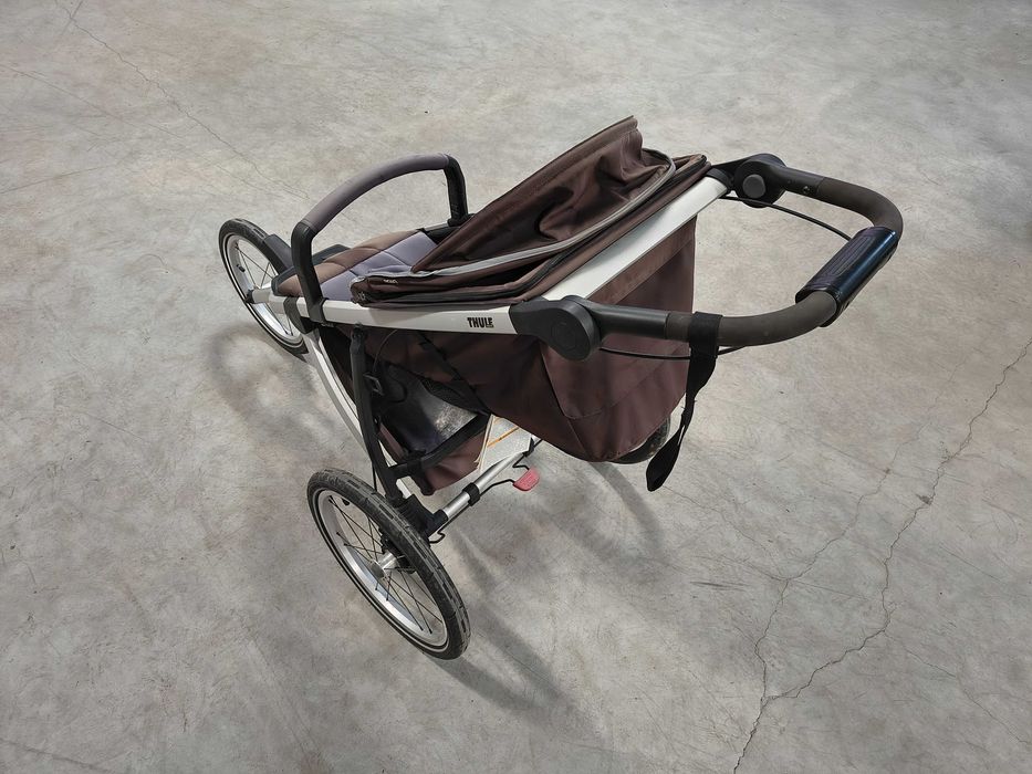 Carucior Thule Glide 2 Single Aluminium/Jet Black (model 2020)