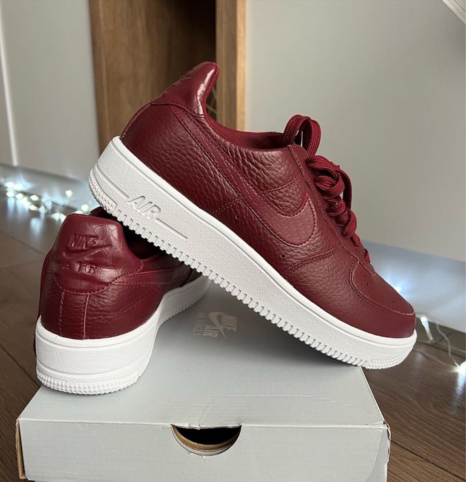 Air Force 1 low тъмно червени