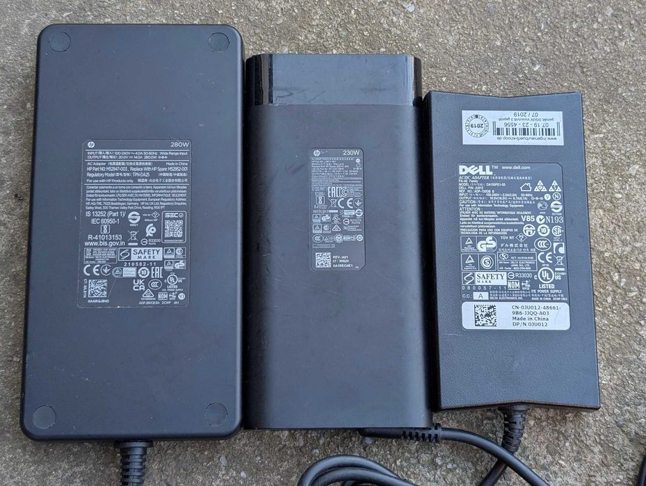 HP / DELL de 230 / 280W de top top