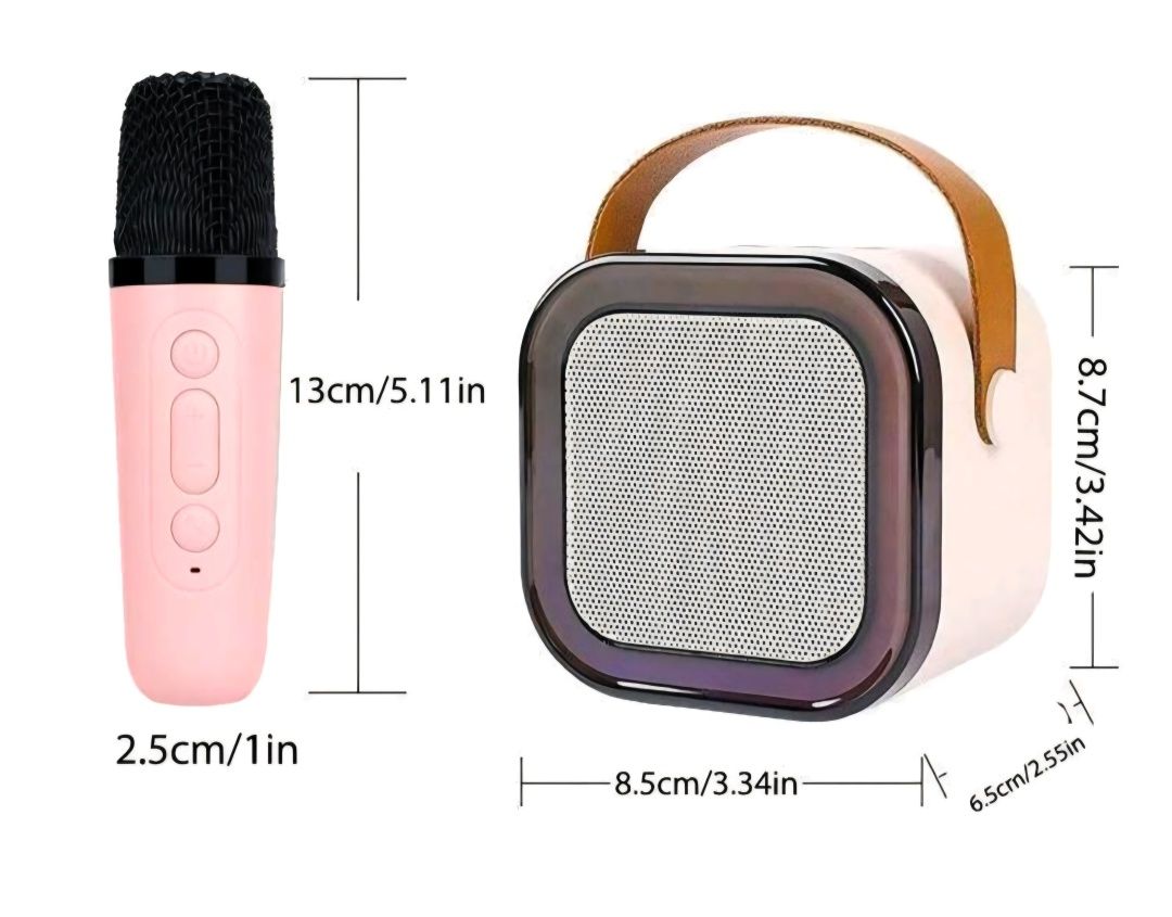 Комплект Bluetooth караоке високоговорители с безжични микрофони