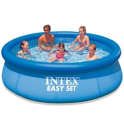 Надувной бассейн Интекс 3х слойный ПВХ + подарок к покупке