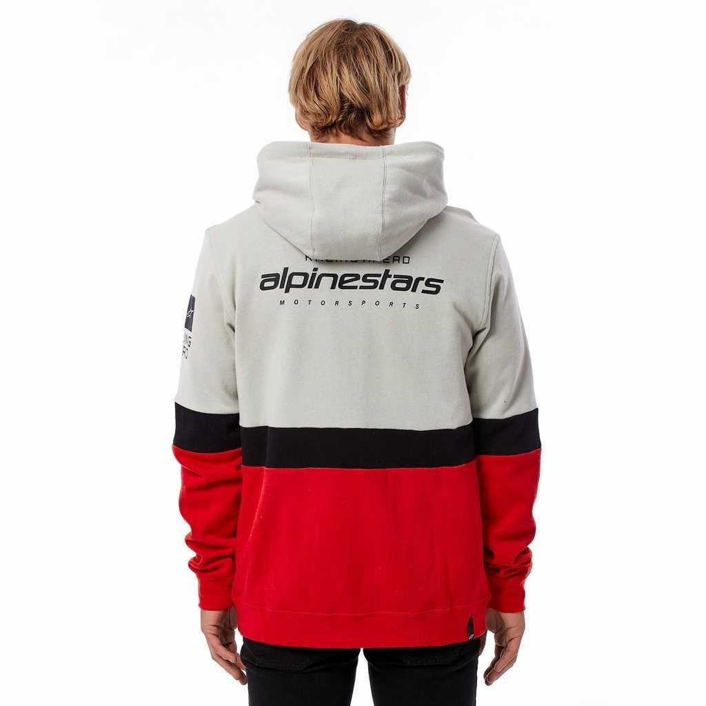 Мото суичър ALPINESTARS POSITION ZIP black/red/silver,оригинални!