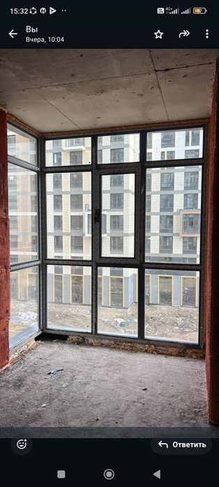 Витраж алюминий терезе