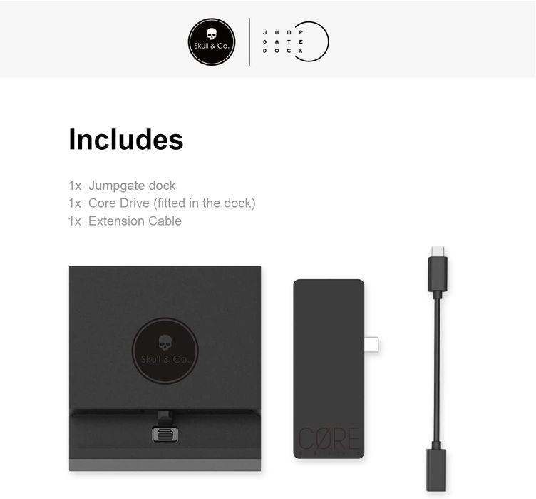 Докинг станция за Nintendo Switch. Skull & Co Core drive PRO