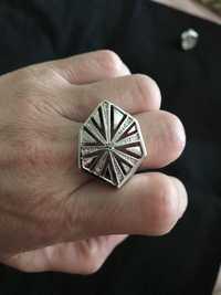 Кольцо с камнями Сваровского Klaus Kobек Великобритания