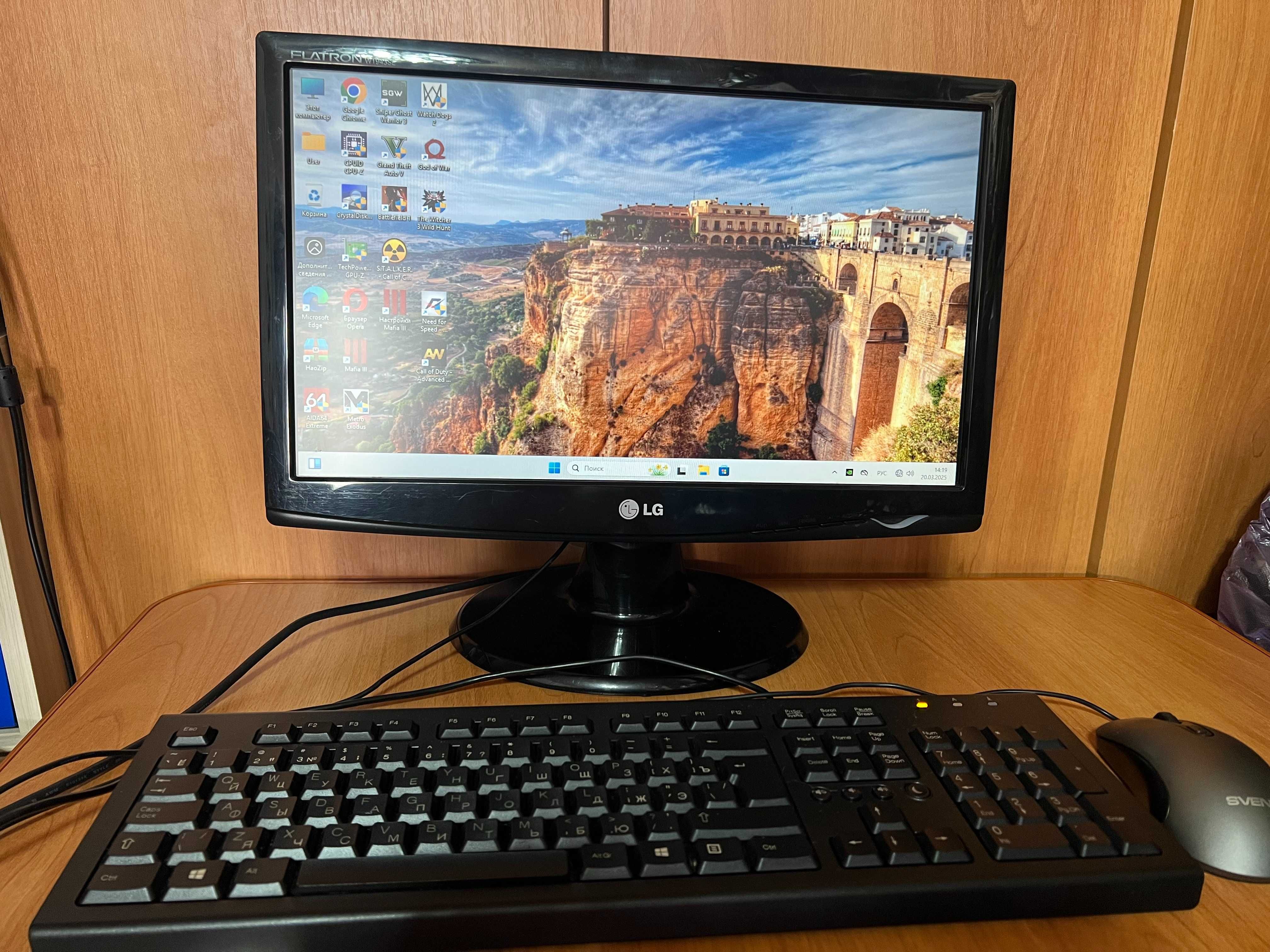 Продам игровой системный блок (i5 3470, DDR3 8гб, GTX 960 на 4гб).