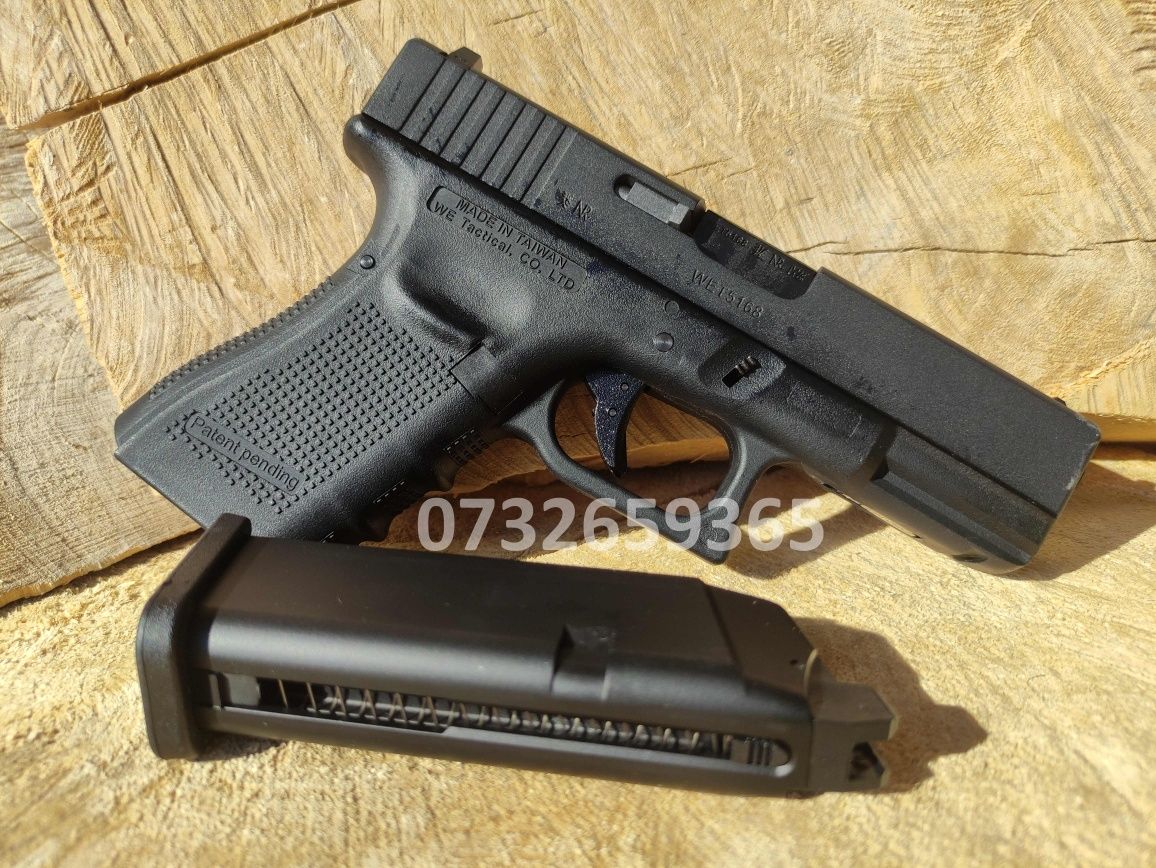 Glock 19 Gen4 Cu recul puternic GreenGas Full Metal Pistol airsoft