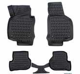 Set covorase auto cauciuc Skoda Octavia II 2004 - 2013 forma tavita