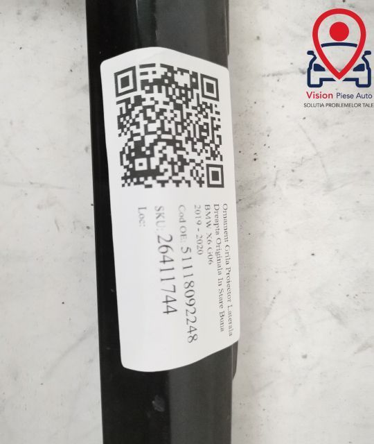 Ornament Grila Proiector Laterala Dreapta Originala In Stare Buna BMW