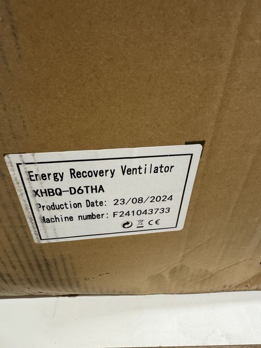 Ventilator cu recuperare de caldura