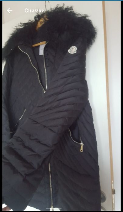 Moncler Разкошно яке с лама