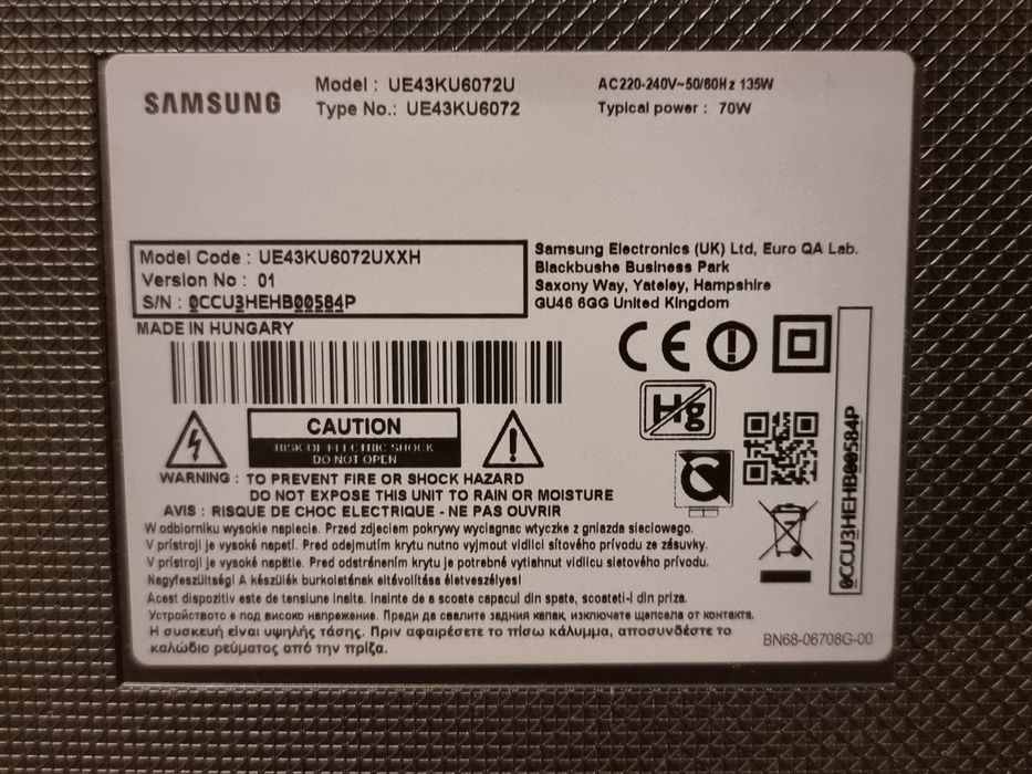 Продавам Телевизор Samsung