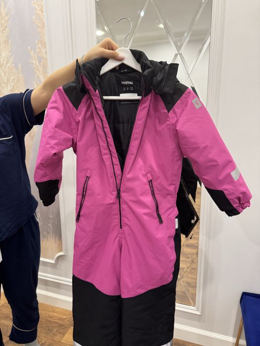 Детский розово черный комбинезон в отличном состоянии