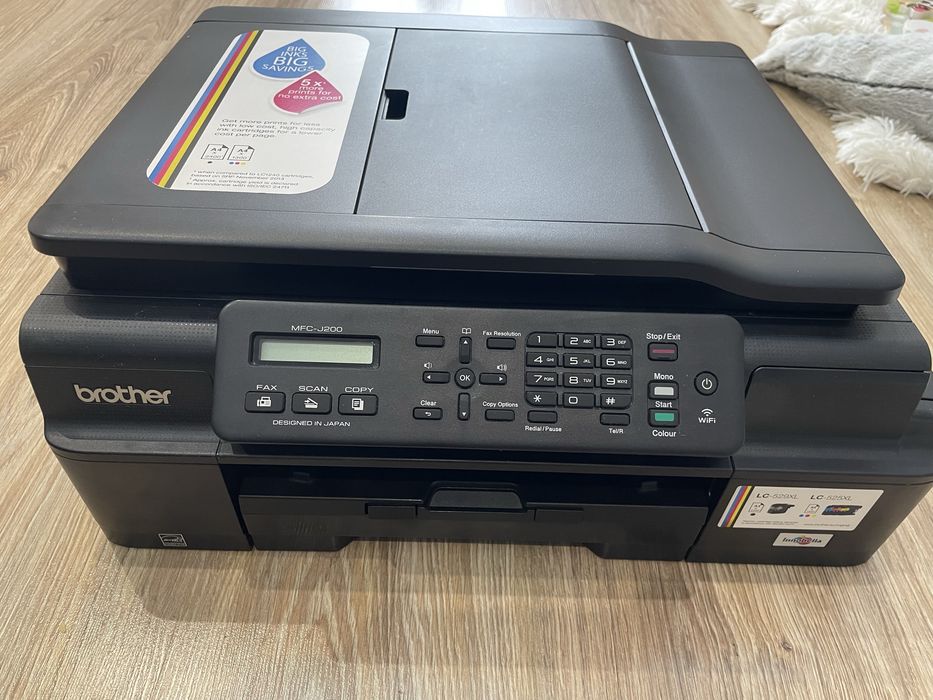 Мултифункционално устройство 4в1 Brother MFC-J200