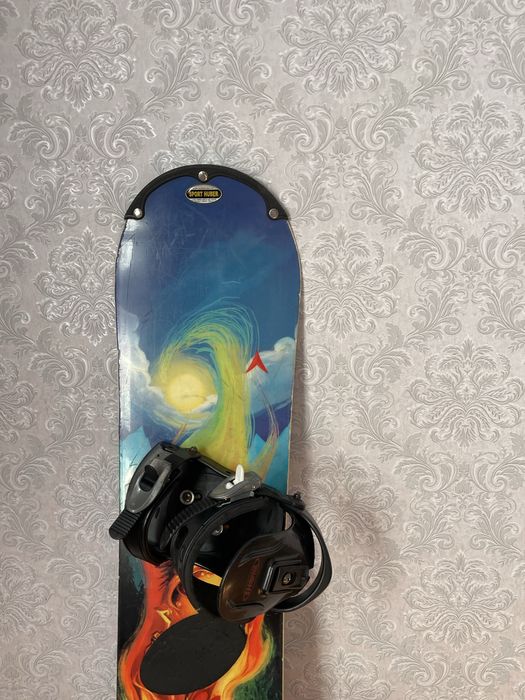 Placa snowboard 131 cm dinastar cu legaturi /boots