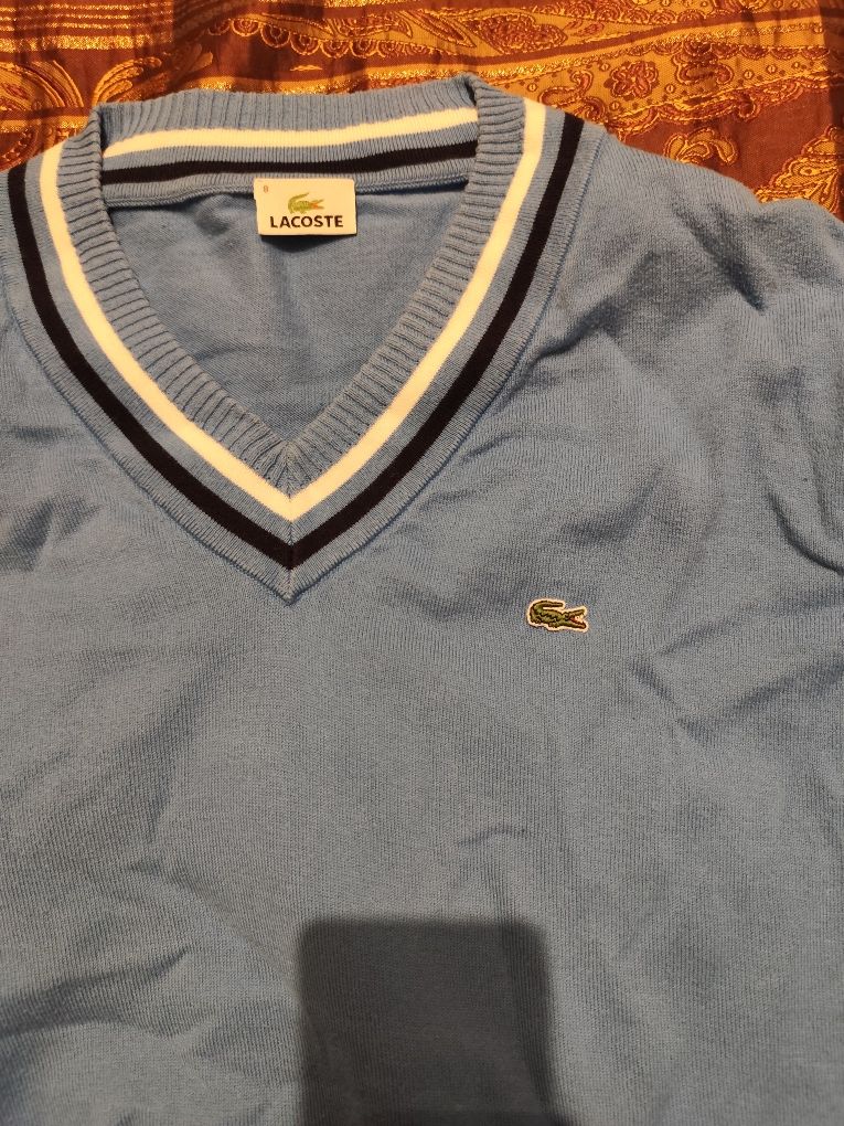 Lacoste - oригинални памучни пуловери