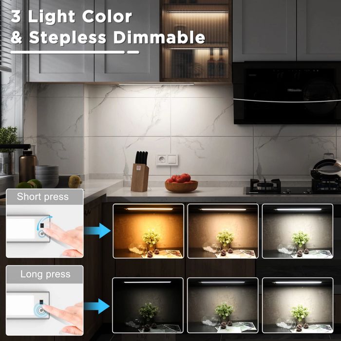 Led senzor reincarcabil