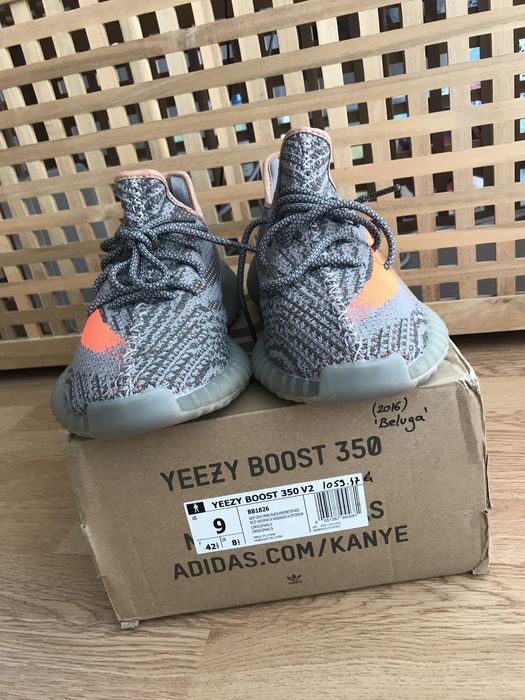 Adidas YEEZY Boost 350 V2 Sply Beluga Ultra Gucci Balmain Versace 42
