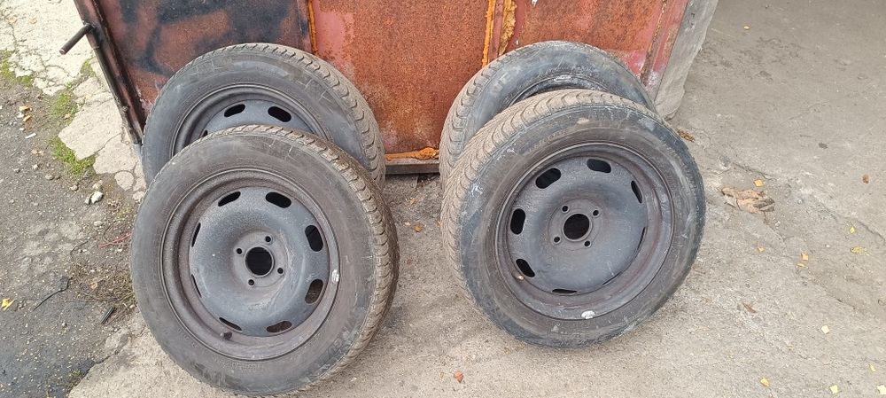 Гуми с джанти за Пежо ситроен 15 цола