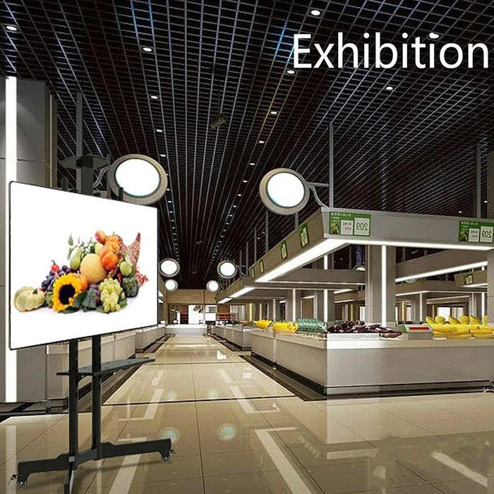 стойка Yaheetech с колелца за LCD LED телевизори 32-75 инча
