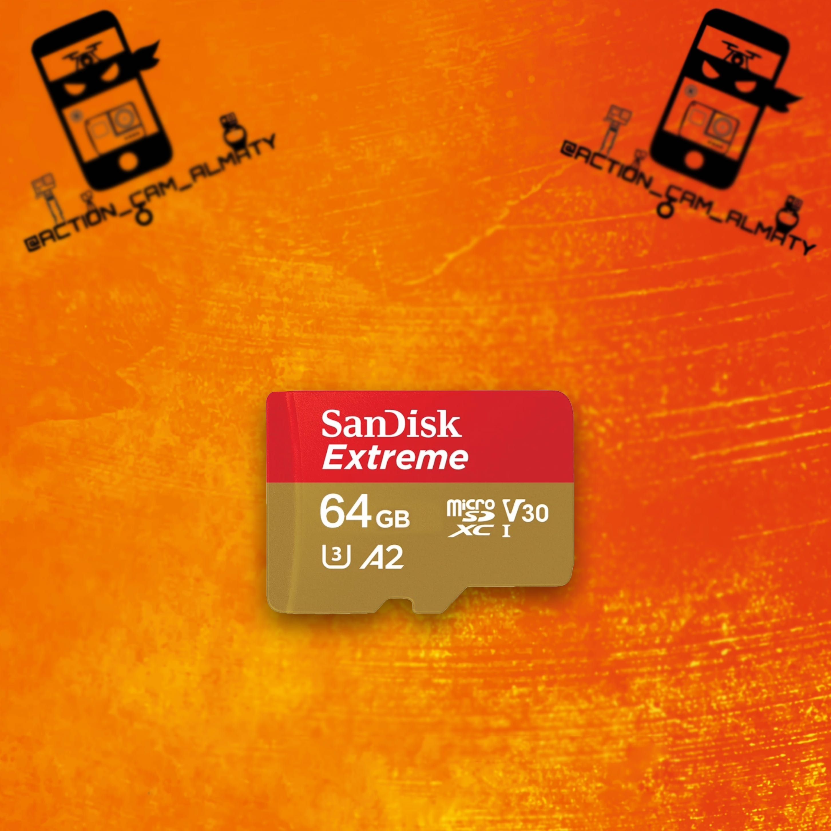 Карта памяти SanDisk Ultra / Extreme / Pro microSD 32/64/128 GB