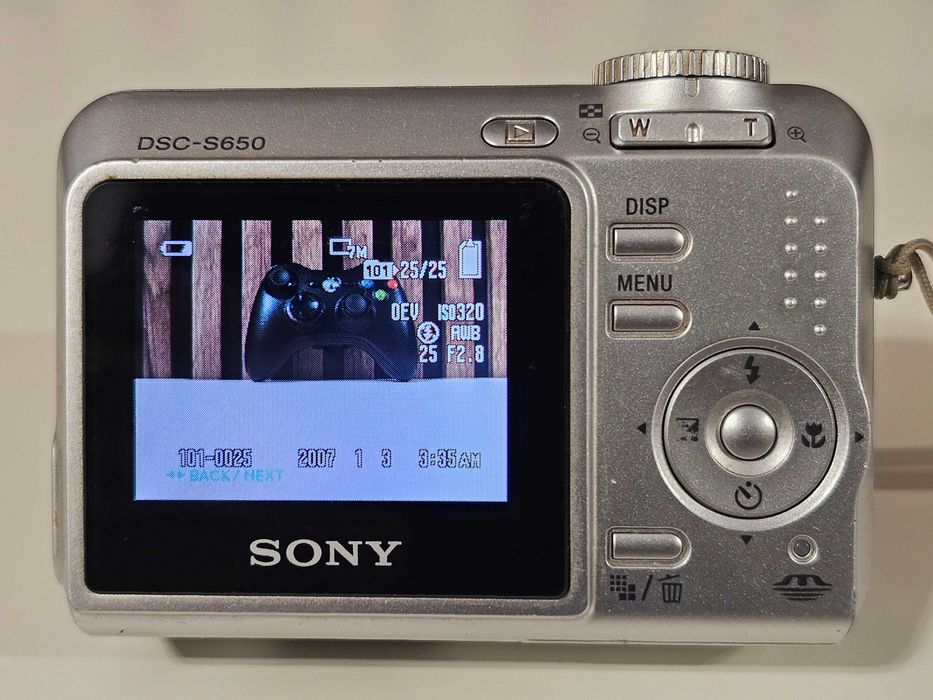 Aparat foto digital compact Sony DSC S560 7.2MP 3xZoom
