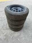 Диски R14 (4*98) с зимней резиной KAMA 185/70R14
