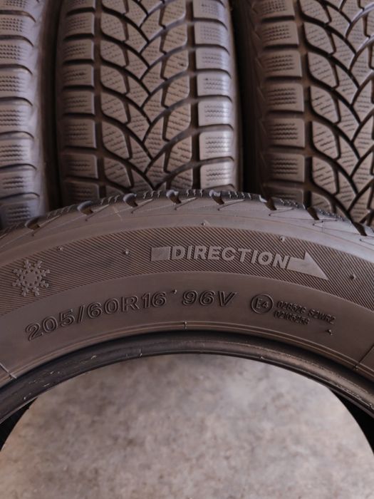 205 60 R16 iarna 96V M+S Anvelope Cauciucuri Lassa 6mm