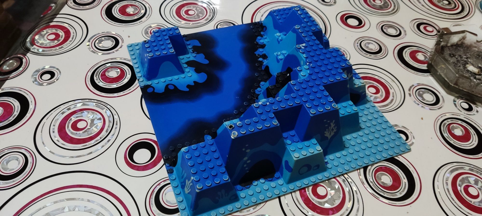 Placa Lego 32 x 32 Pini cu desen marin