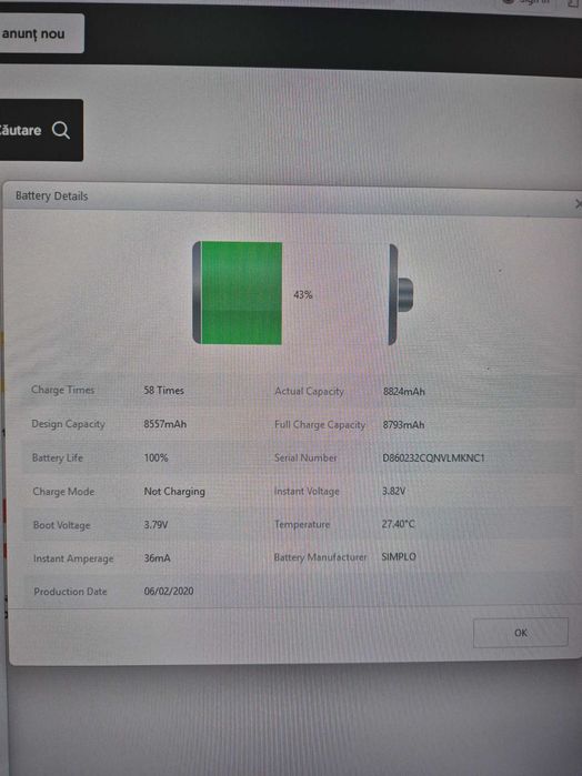 Ocazie! Apple iPad 2020, generația 7 + keyboard