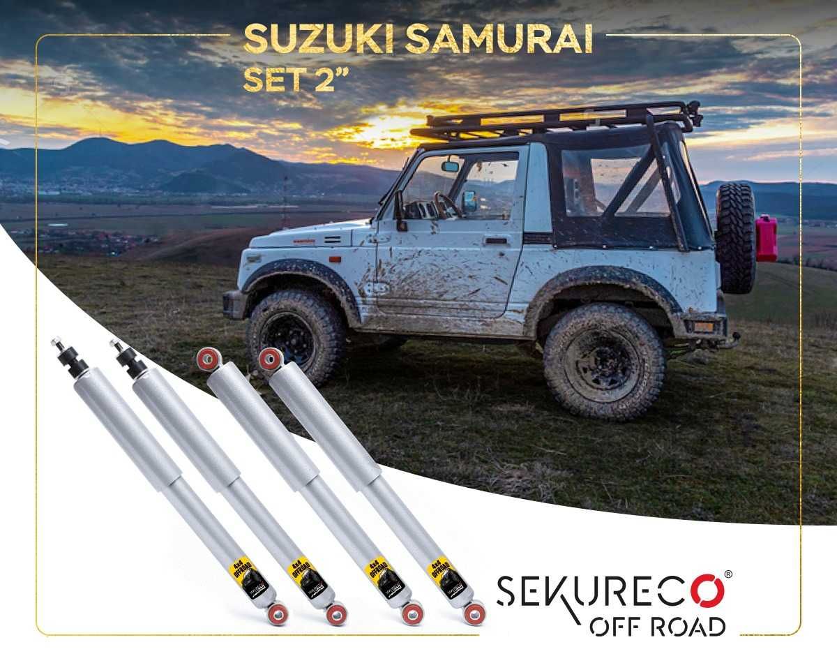 Amortizor Suzuki SAMURAI/JIMNY-Inaltare +5 cm/+7 cm Suspensie OFF ROAD