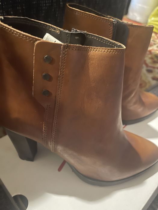 Ghete cu toc Brand Image, Noi, marime 39