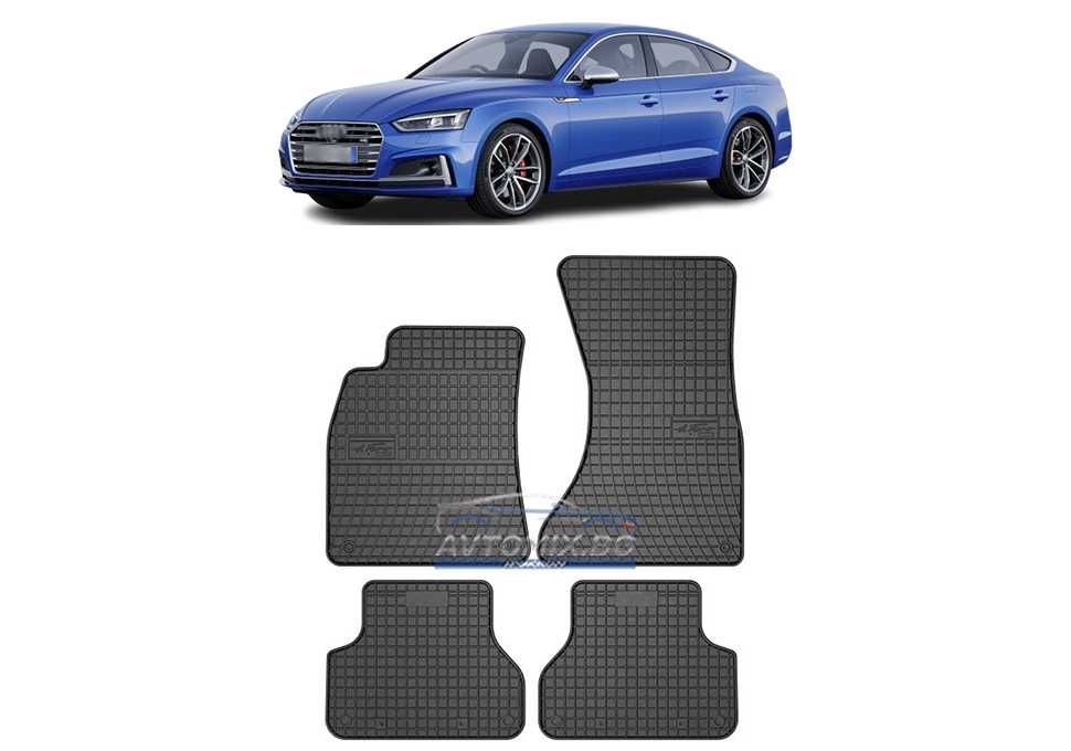 Гумени стелки зa Audi A5 F5 Sportback 5 врати след 2016 г., Frogum