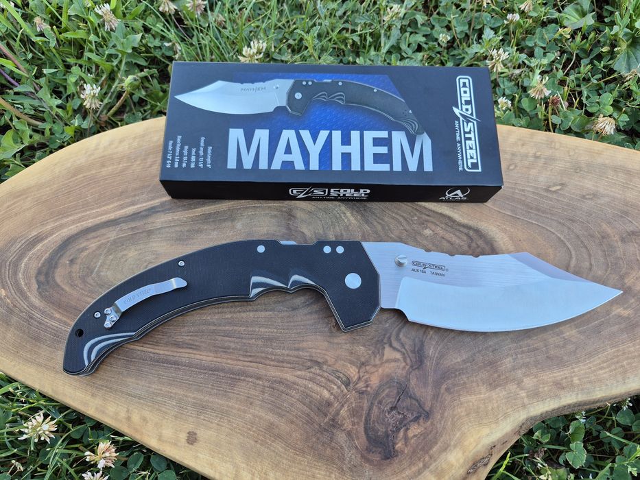 Масивен сгъваем нож Cold Steel MAYHEM