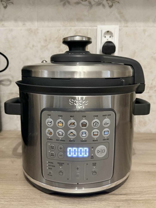 Sage- The Fast Slow Go, aparat de gătit sub presiune și aburire,800W
