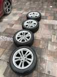 Set roti originale AUDI 225/50/R17 M+S AllSeason (Jante + Cauciucuri)