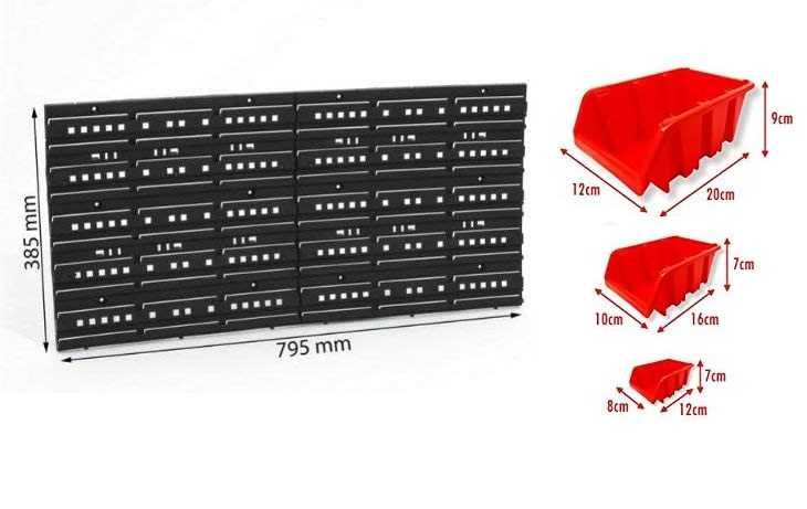 Органайзер за стена табло кутии за инструменти