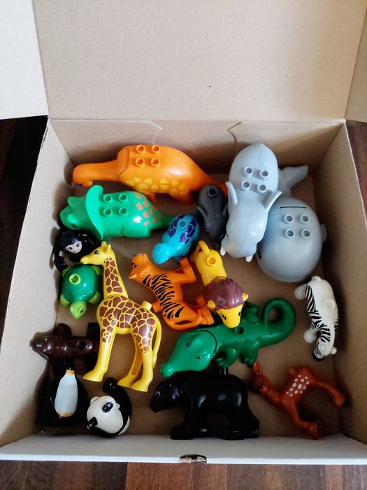 Set 18 animale tip lego duplo